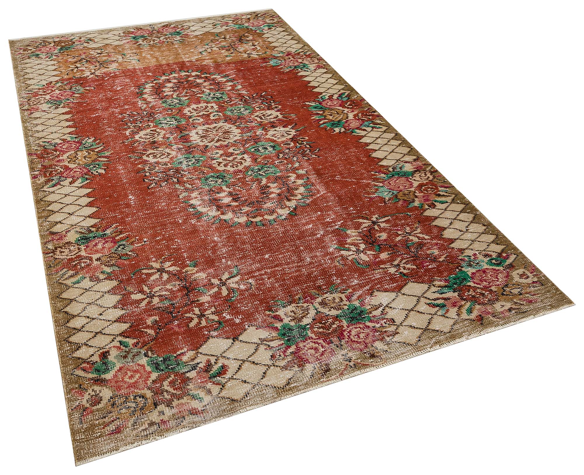 Eskitme Vintage Halı 162x273 cm 10417