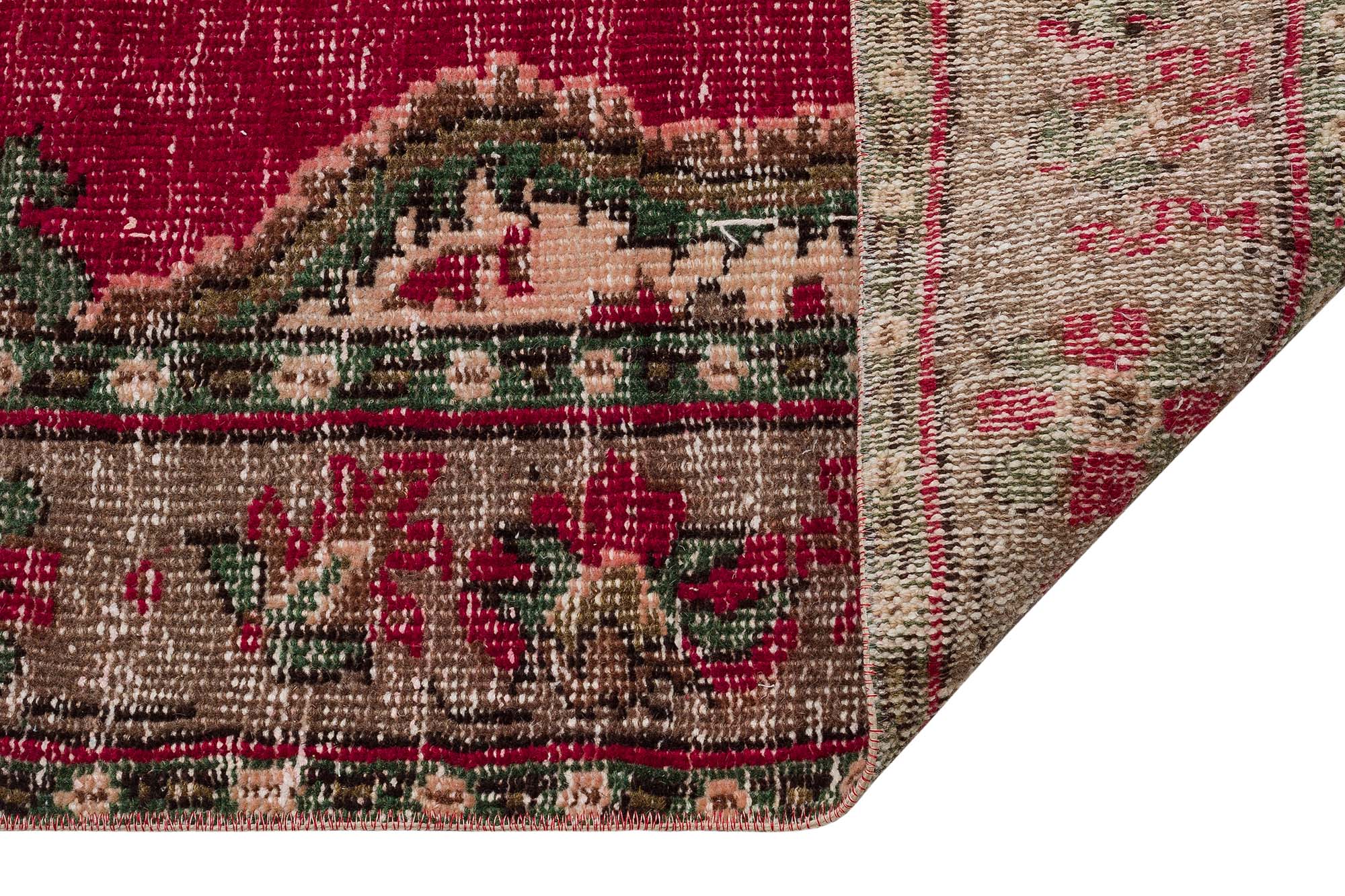 El Dokuma Vintage Halı 157x262 cm 10419 - Görsel 4