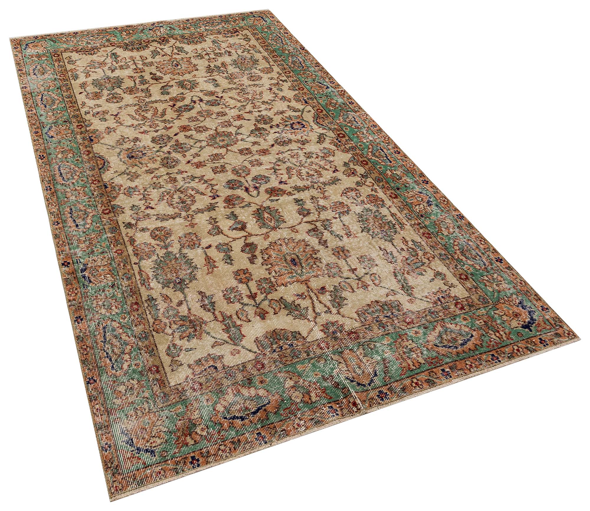Eskitme Vintage Halı 138x254 cm 10421