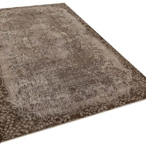 El Dokuması Eskitme Halı Vintage 173x281 cm 10436