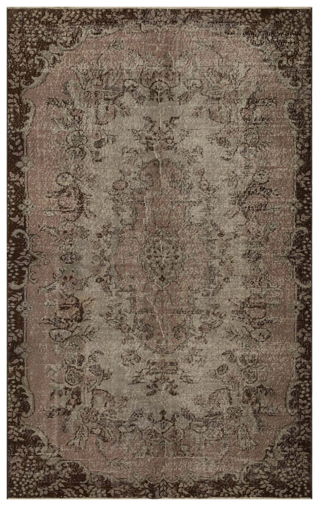 Vintage Halı El Dokuma Eskitme 172x275 cm 10437 - Görsel 6