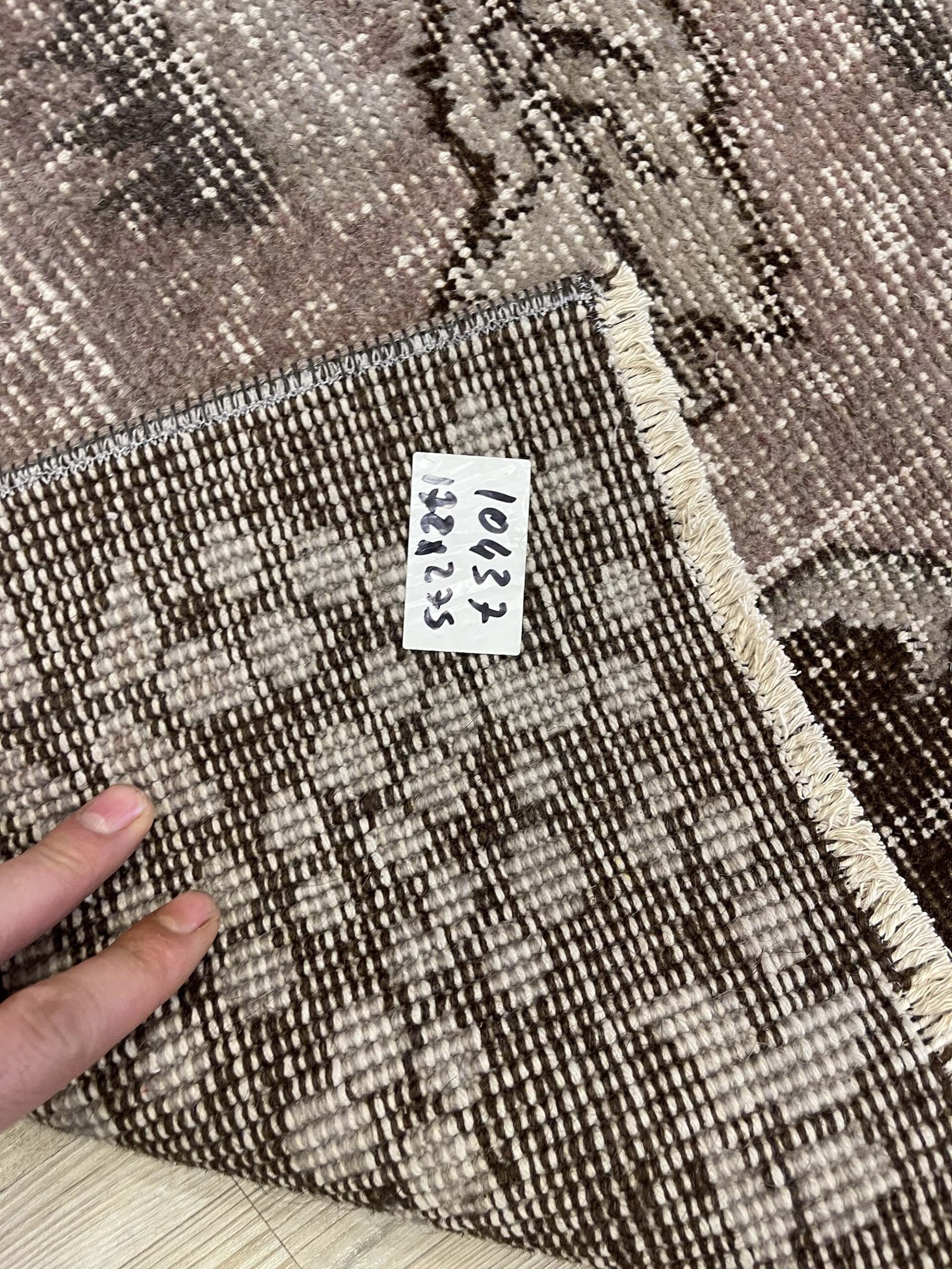 Vintage Halı El Dokuma Eskitme 172x275 cm 10437 - Görsel 2