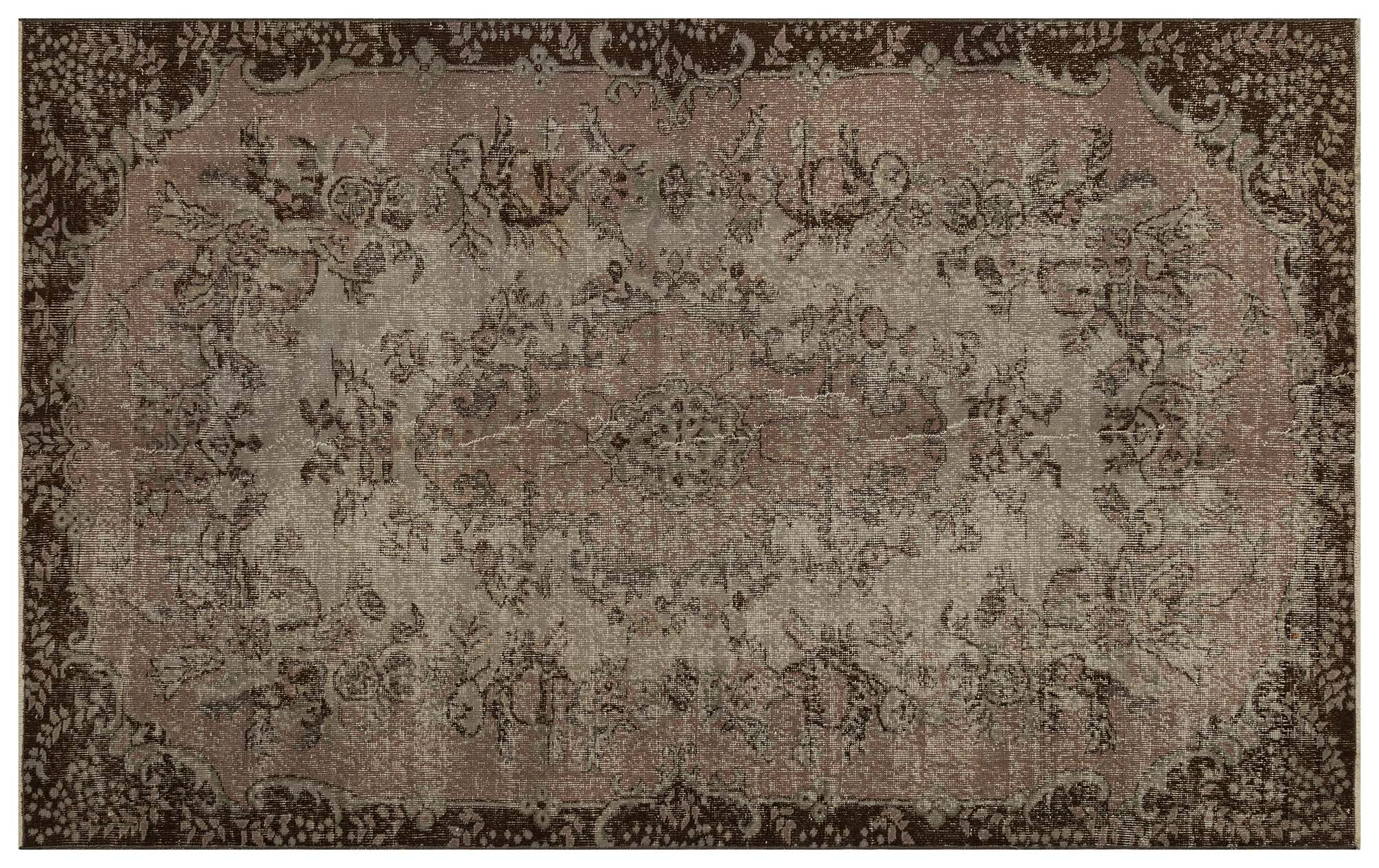 Vintage Halı El Dokuma Eskitme 172x275 cm 10437 - Görsel 7