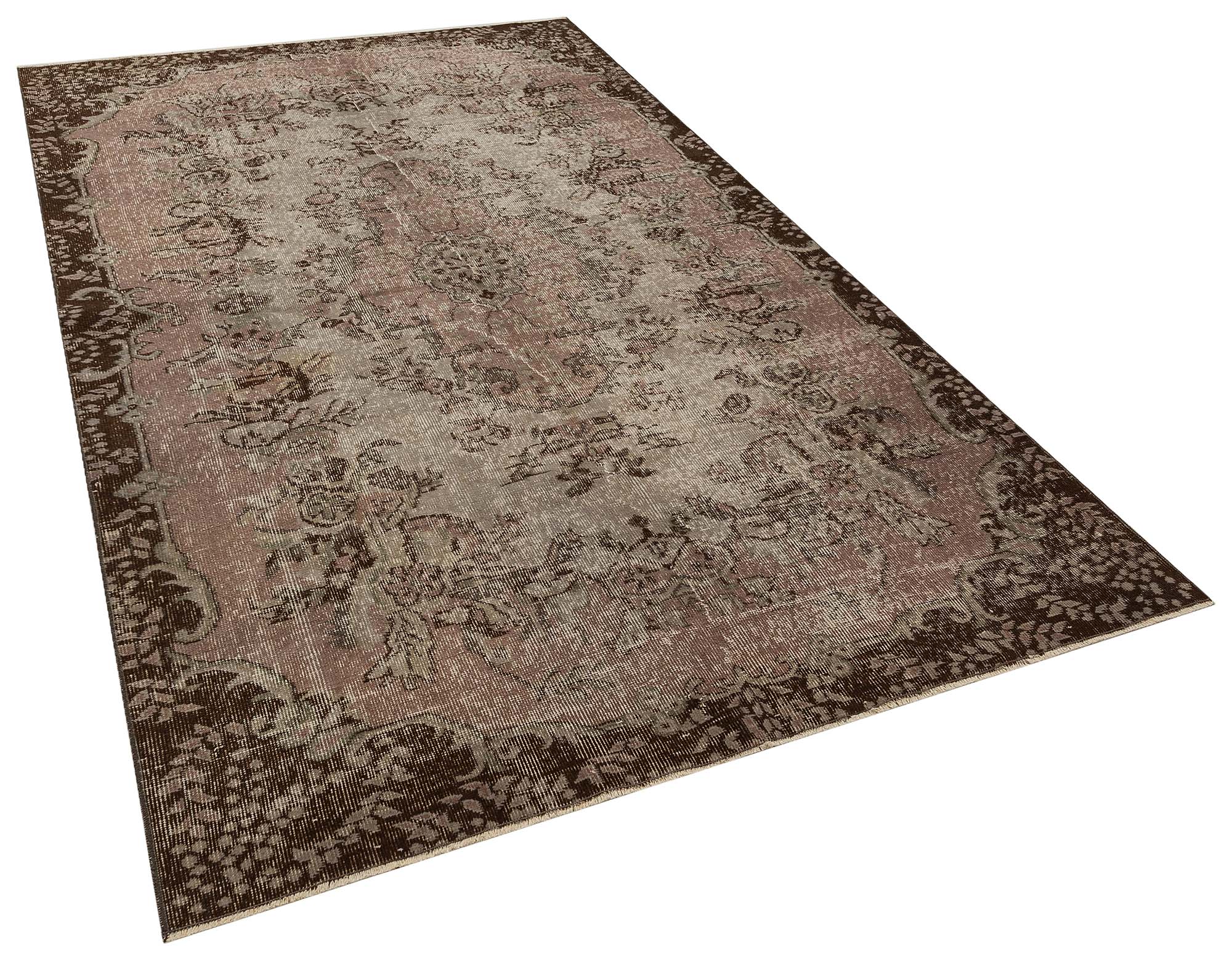 Vintage Halı El Dokuma Eskitme 172x275 cm 10437