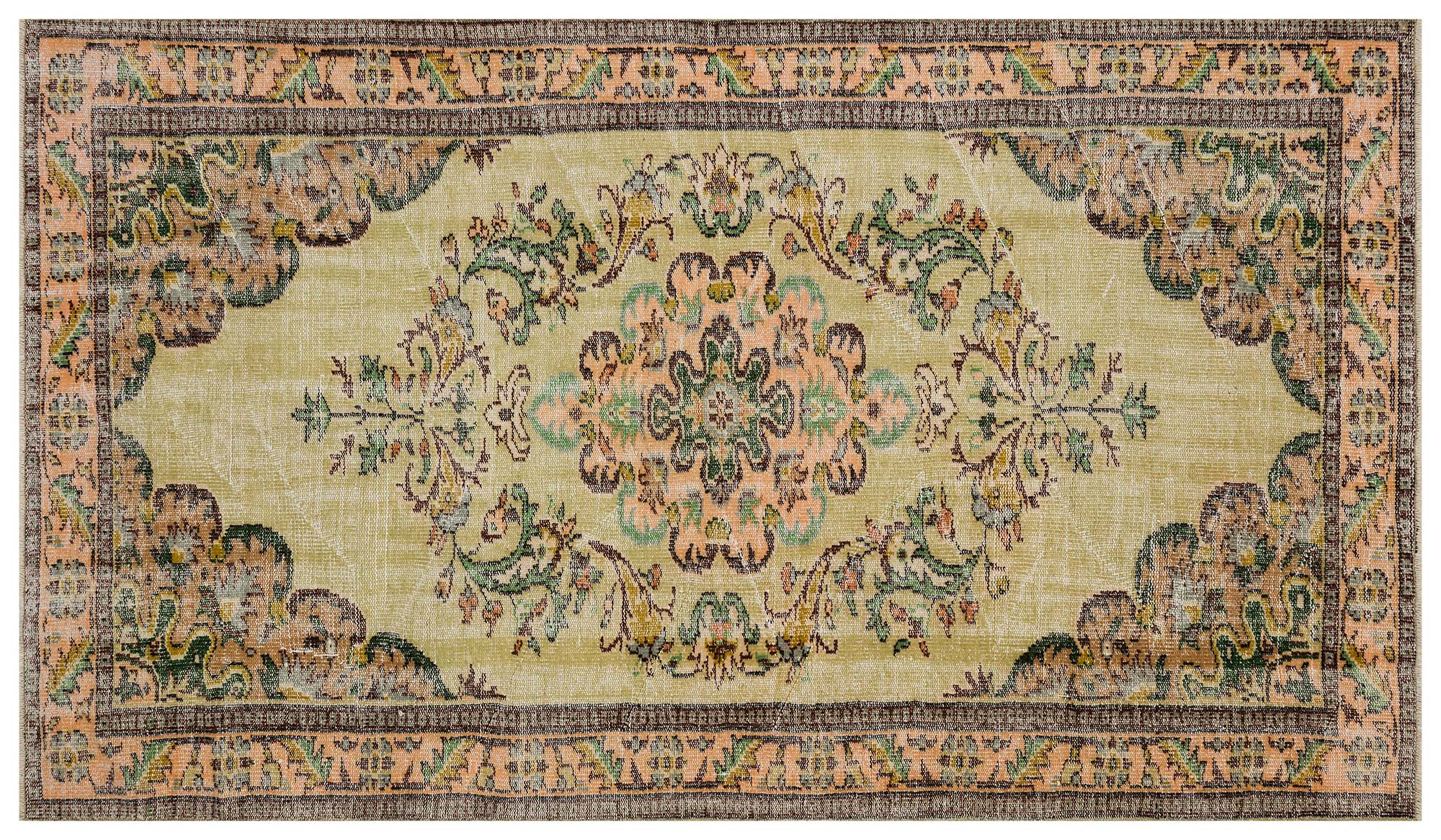 Eskitme Vintage El Dokuması Halı 159x280 cm 10440 - Görsel 3
