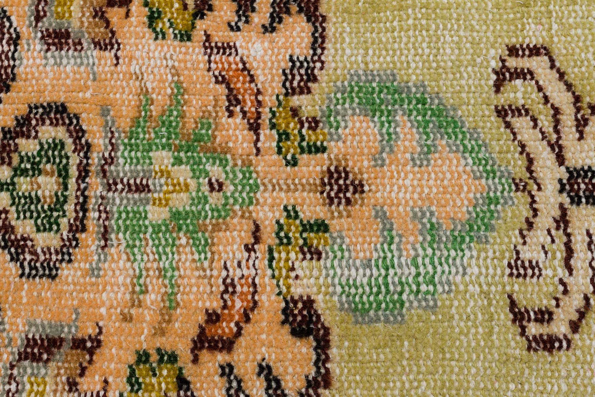 Eskitme Vintage El Dokuması Halı 159x280 cm 10440 - Görsel 5