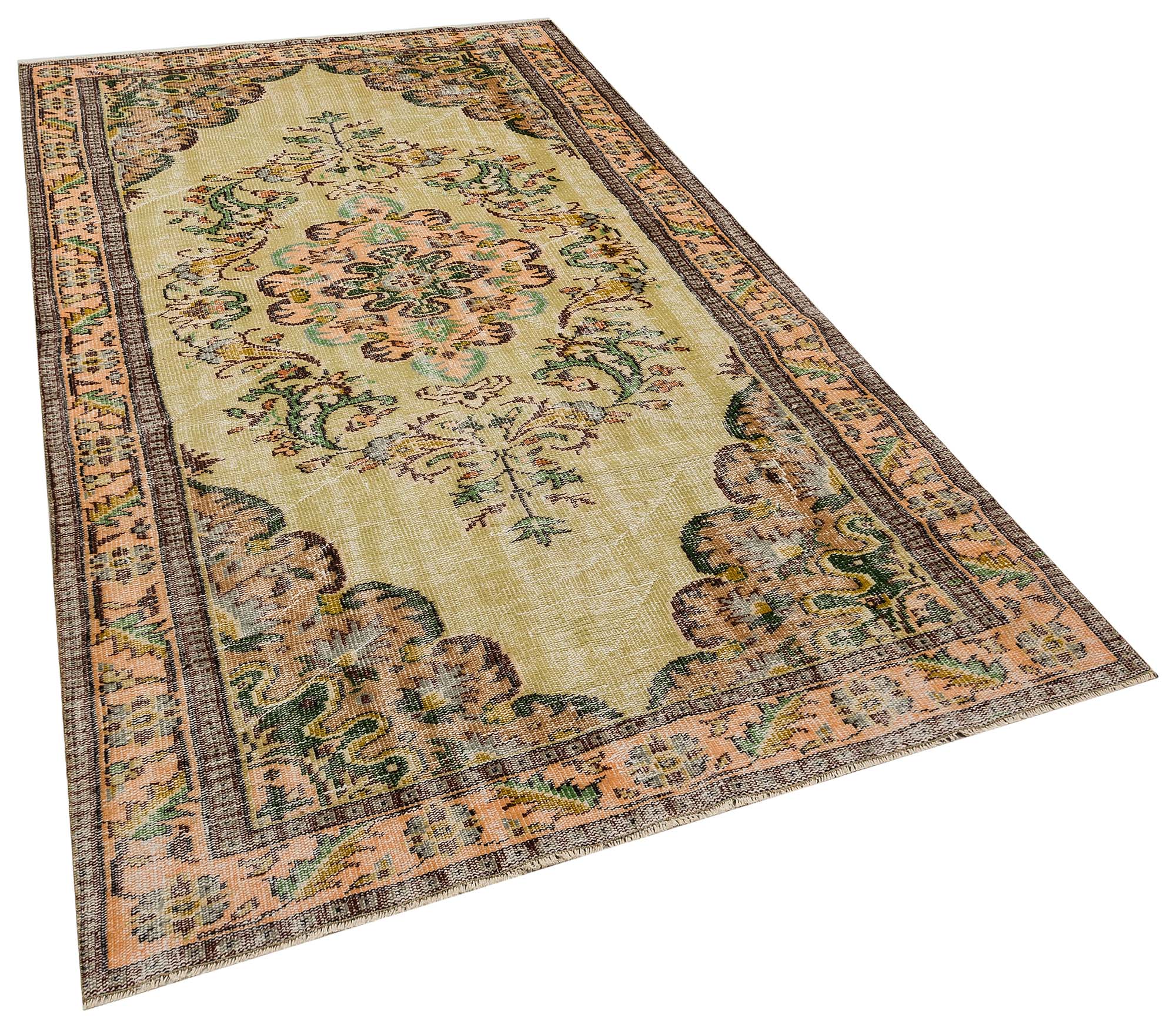 Eskitme Vintage El Dokuması Halı 159x280 cm 10440