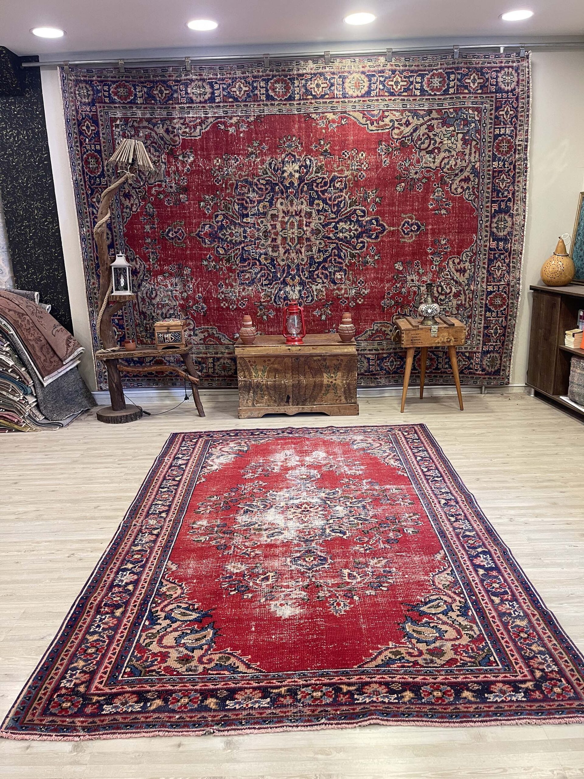 Eskitme Vintage Halı  174x261 cm 10452