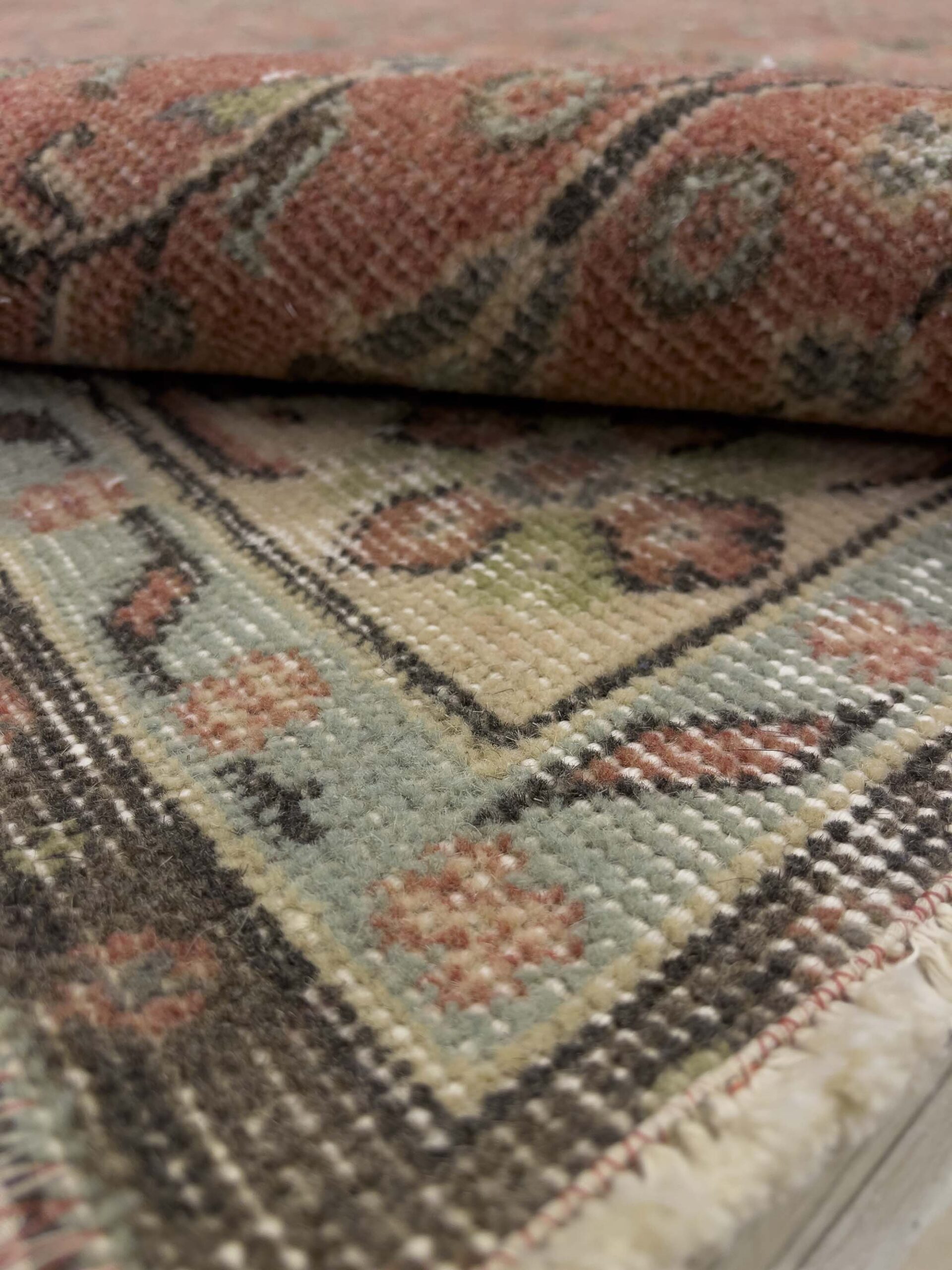 Eskitme El Dokuma Vintage Halı 164x270 cm 10453 - Görsel 3