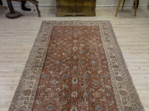 Vintage Eskitme El Dokuması Halı 149x258 cm 10454