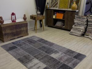 Eşsiz El Dokuma Patchwork Halı 120x190 cm 4003