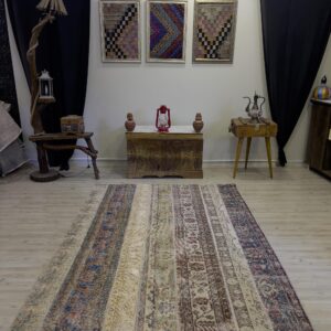 Eşsiz El Dokuma Patchwork Halı 159x234 cm 4015