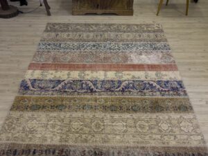 Eşsiz El Dokuma Patchwork Halı 161x232 cm 4027