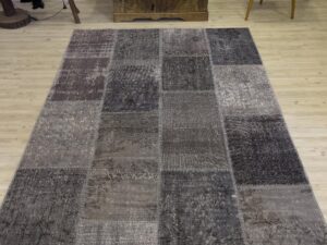 El Dokuma Eskitme Özel Patchwork Halı  162x244 cm 4033