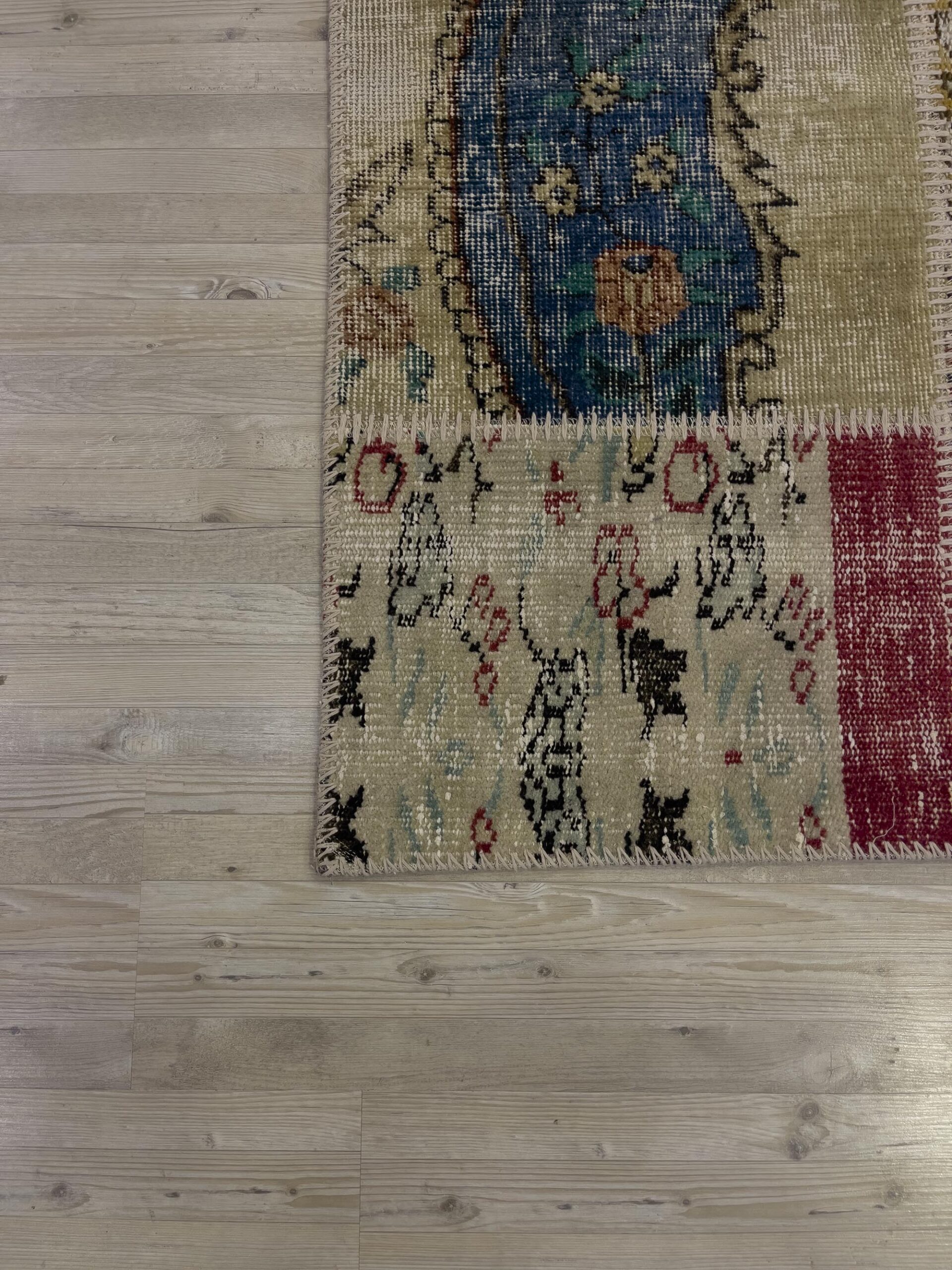 Eşsiz Güzelliğe Sahip Olan Özel Patchwork Halı 162x234 cm 4046 - Görsel 3