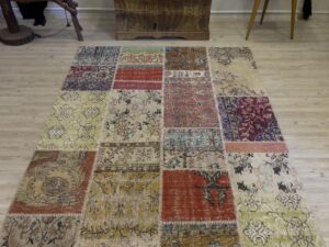 Modern Eşsiz Özel Patchwork Halı 161x233 cm 4059