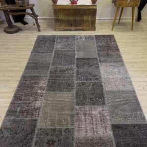 Eşsiz Klasik Gereçk Özel Patchwork Halı 160x246 cm 4065