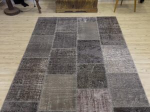 Eşsiz Klasik Gereçk Özel Patchwork Halı 160x246 cm 4065