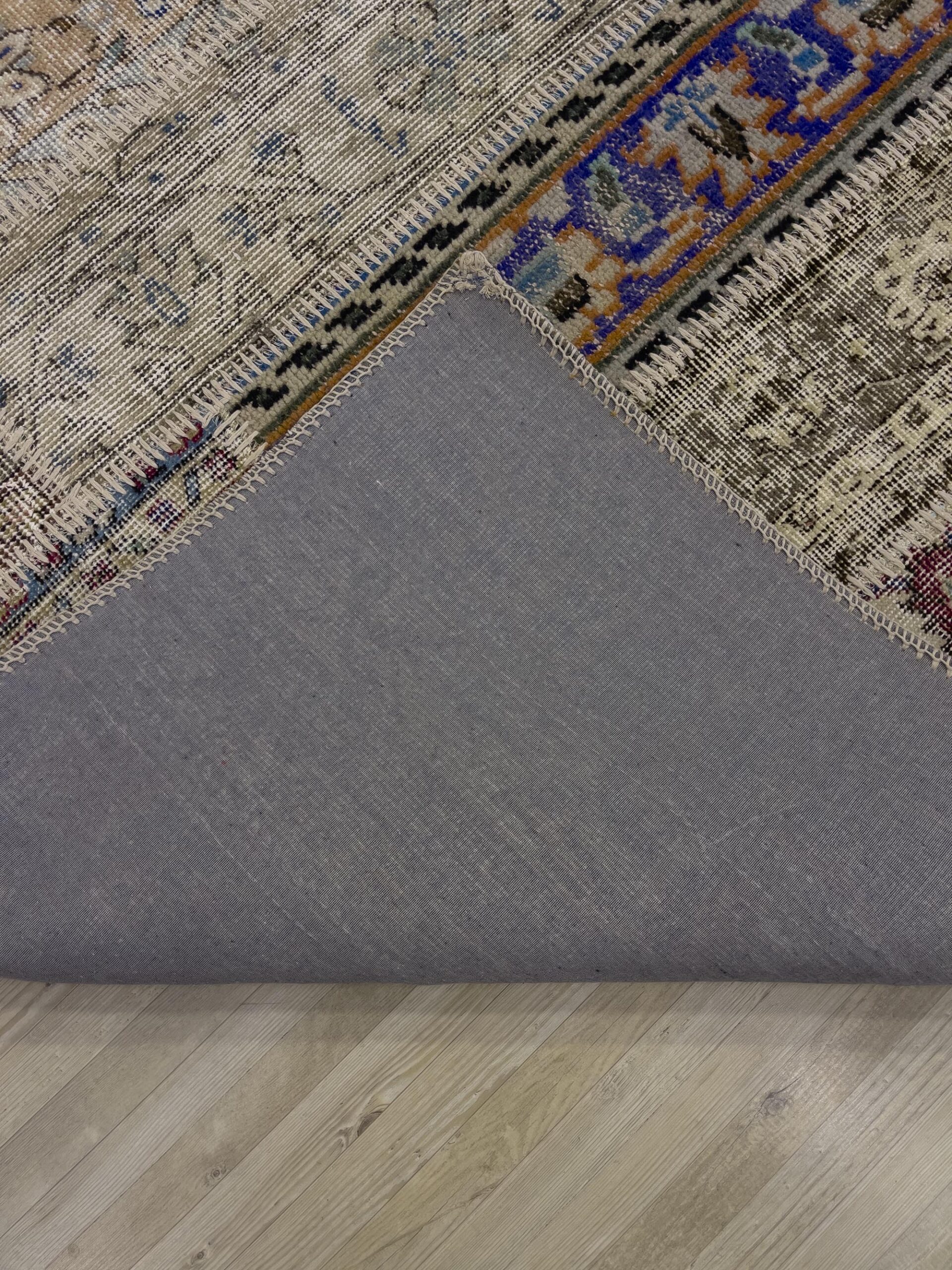 El Dokuma Eskitme Özel Patchwork Halı 161x234 cm 4066 - Görsel 3