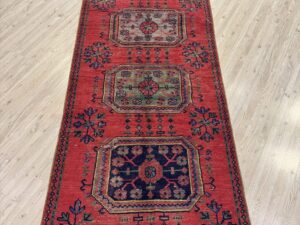 Eskitme El Dokuma Vintage Yolluk Halı101x345 cm 10459