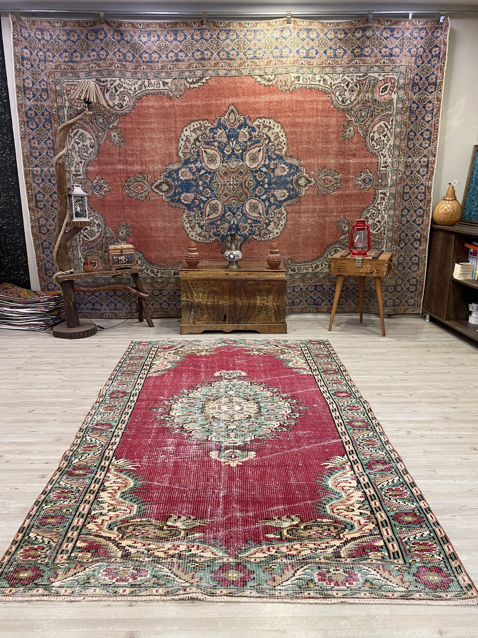 Kök Boya El Dokuma Halısı 154x252 cm 10310 - Görsel 5