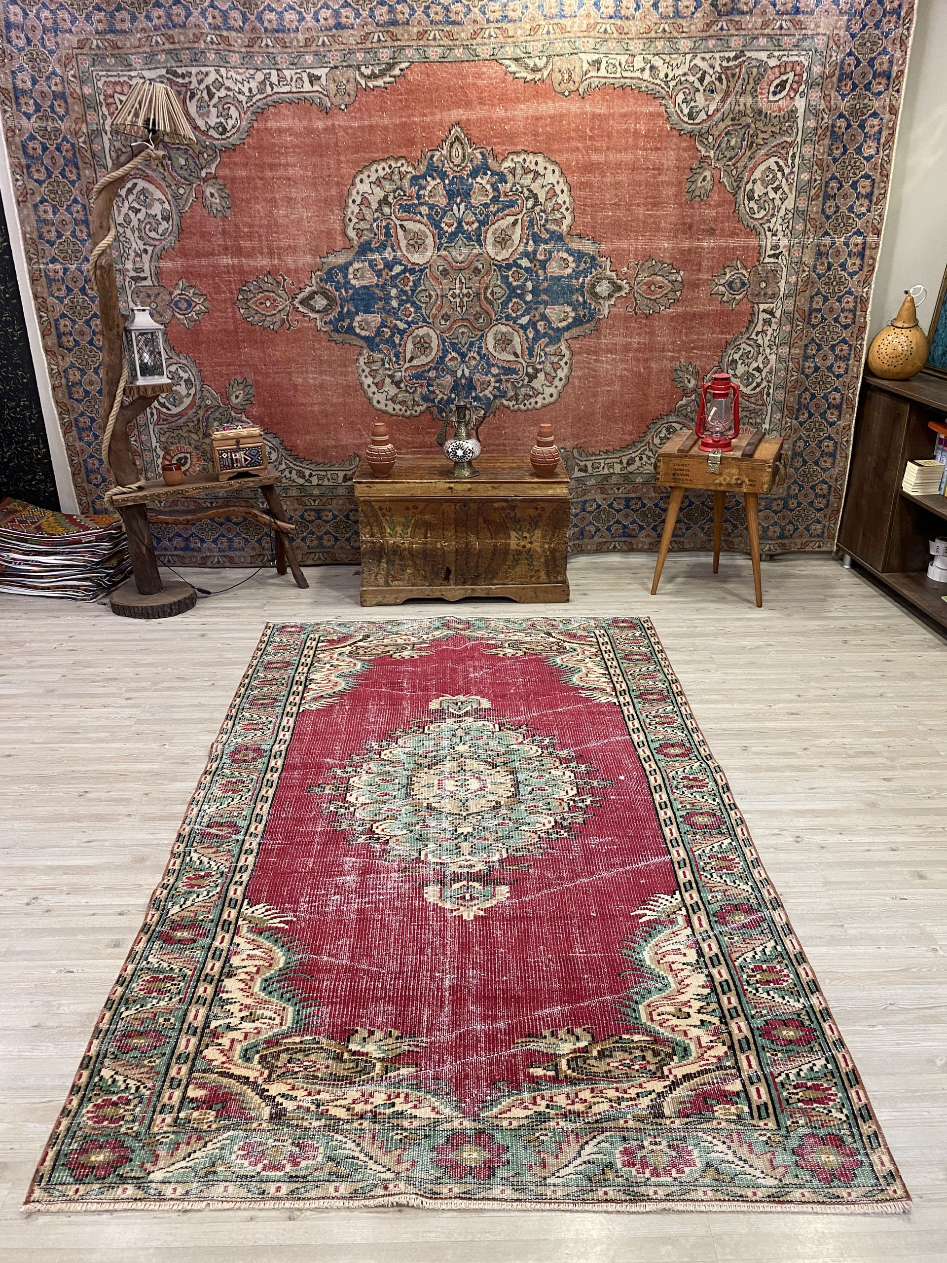 Kök Boya El Dokuma Halısı 154x252 cm 10310 - Görsel 6