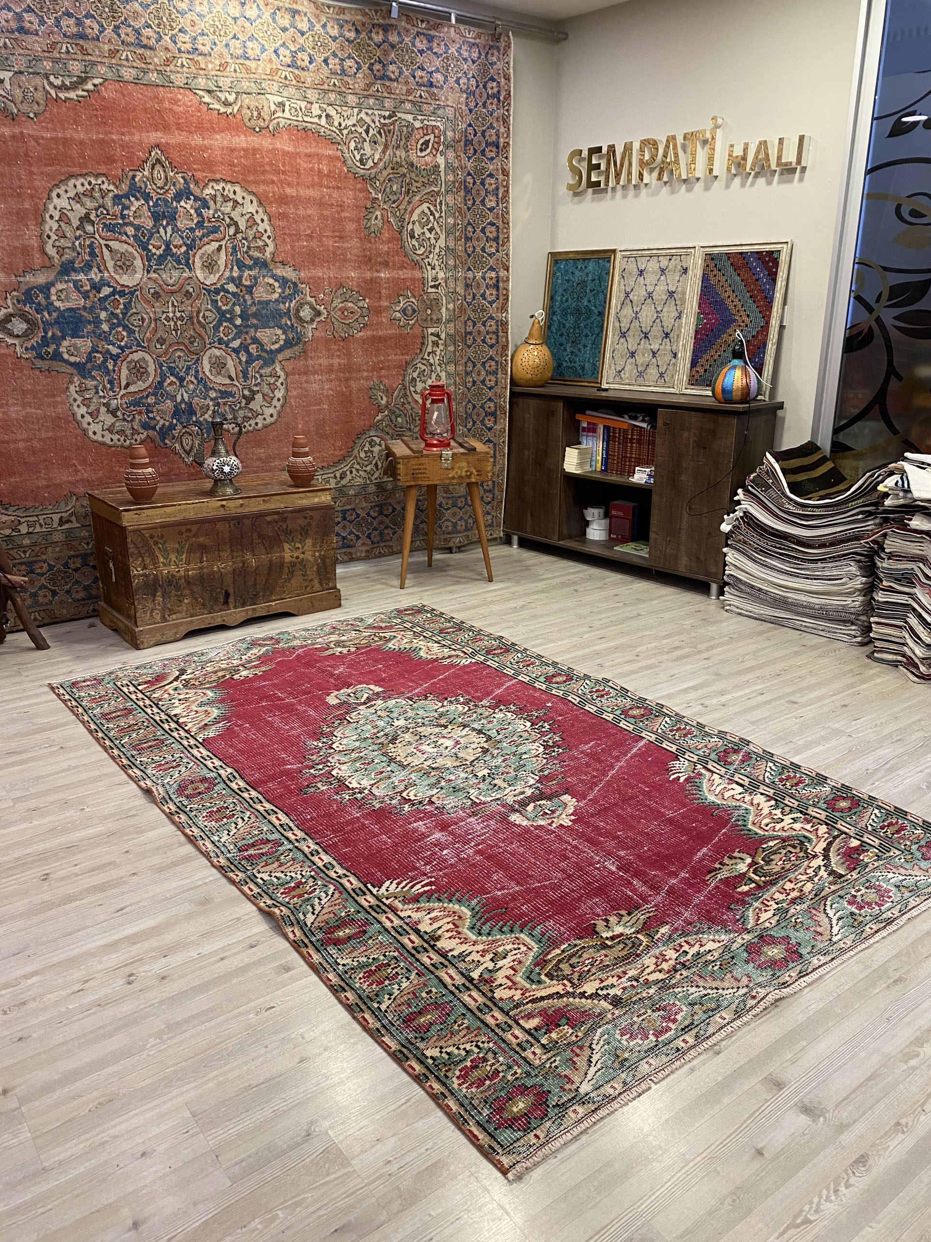 Kök Boya El Dokuma Halısı 154x252 cm 10310 - Görsel 8