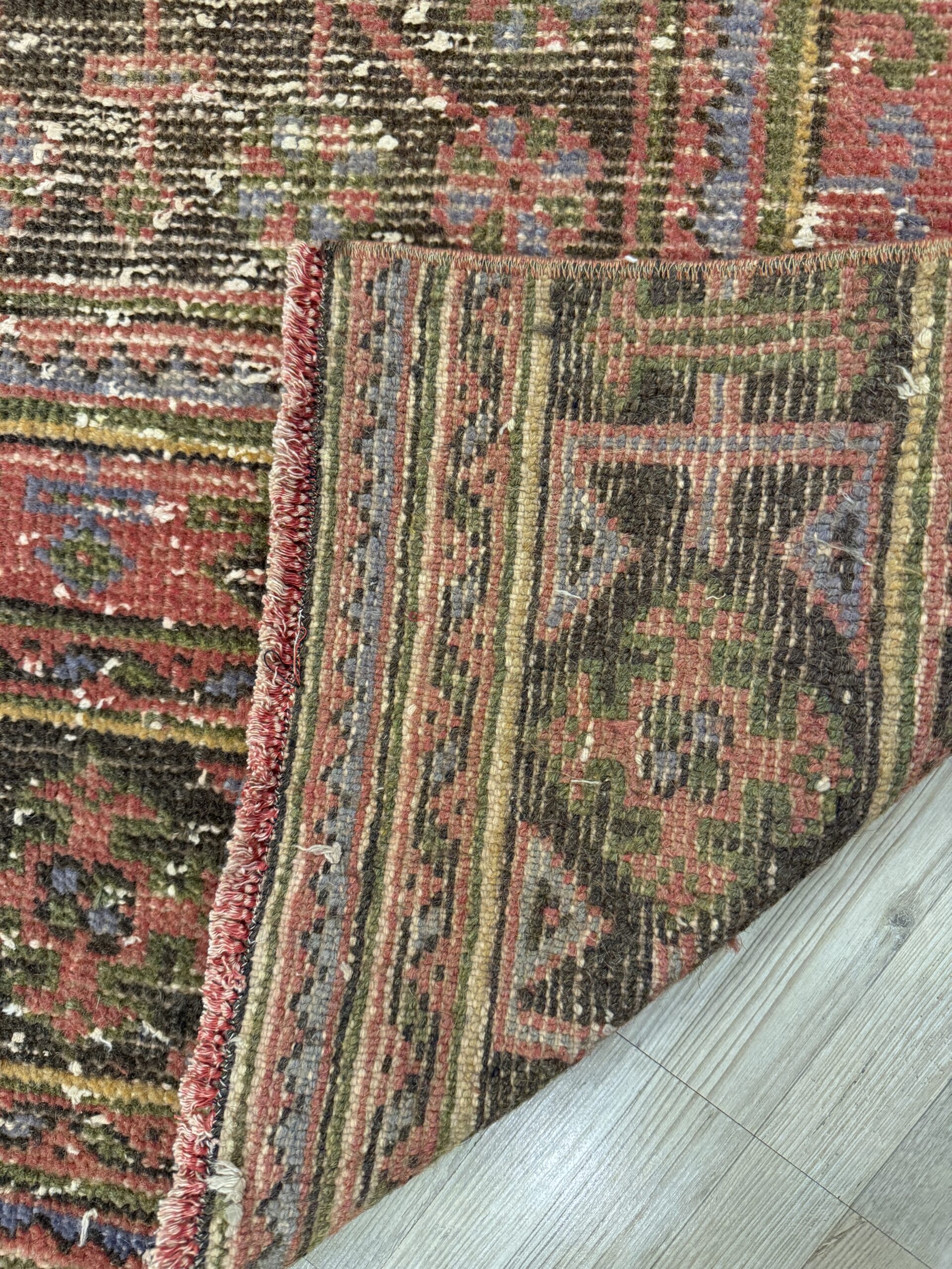 El Yapımı Anadolu Halısı 95x370 cm 10461 - Görsel 5