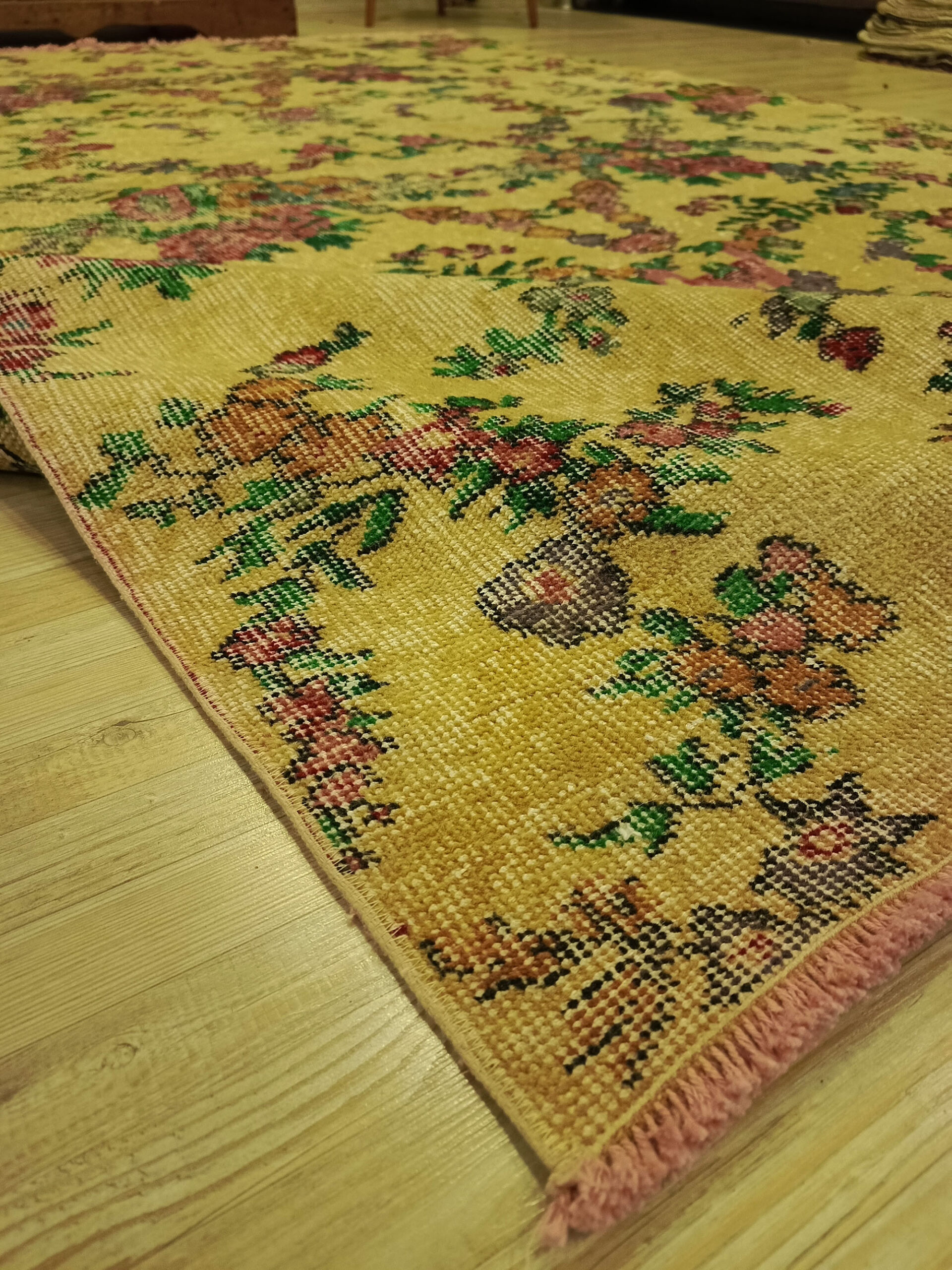 Eski Tarz El Dokuma Halı 173x268 cm 10470 - Görsel 4