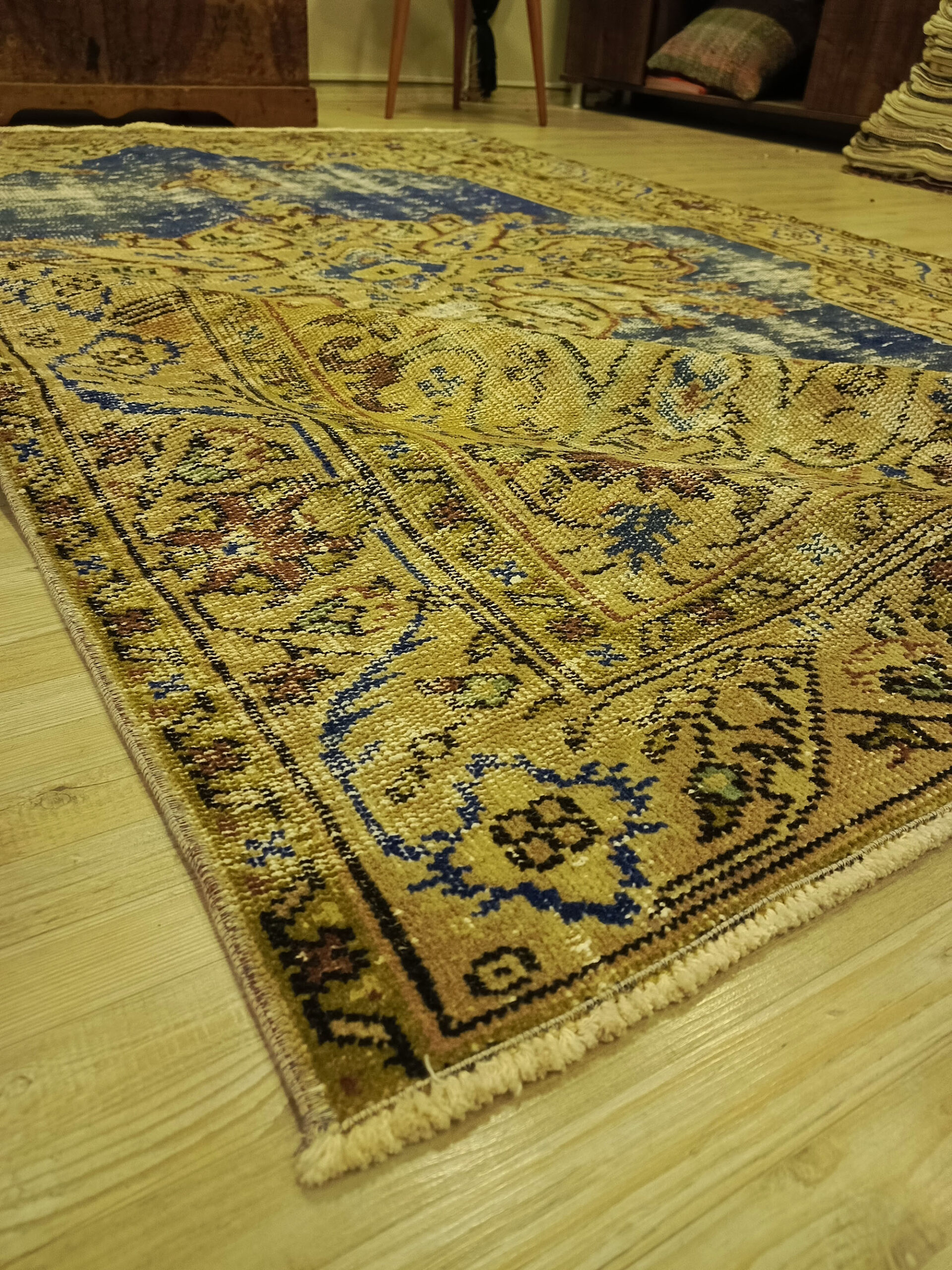 Kök Boya El Dokuma Halısı 171x272 cm 10473 - Görsel 4