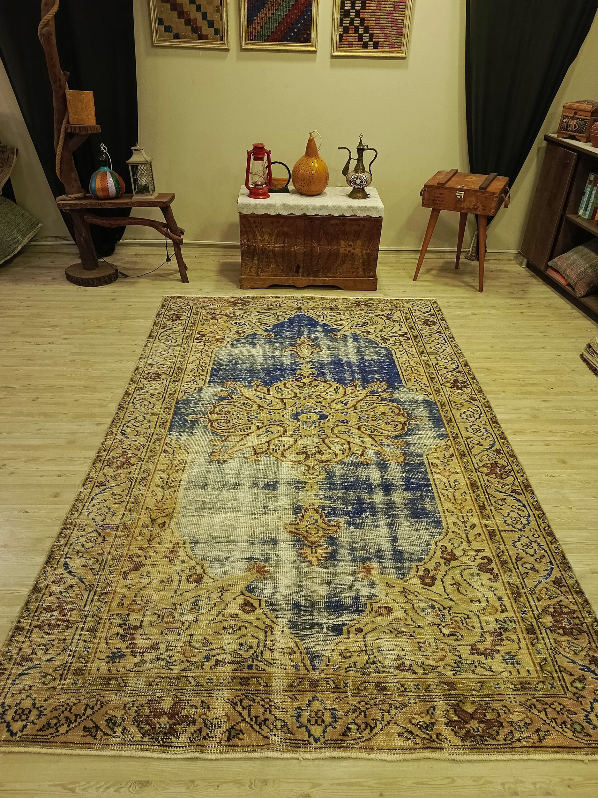 Kök Boya El Dokuma Halısı 171x272 cm 10473 - Görsel 7