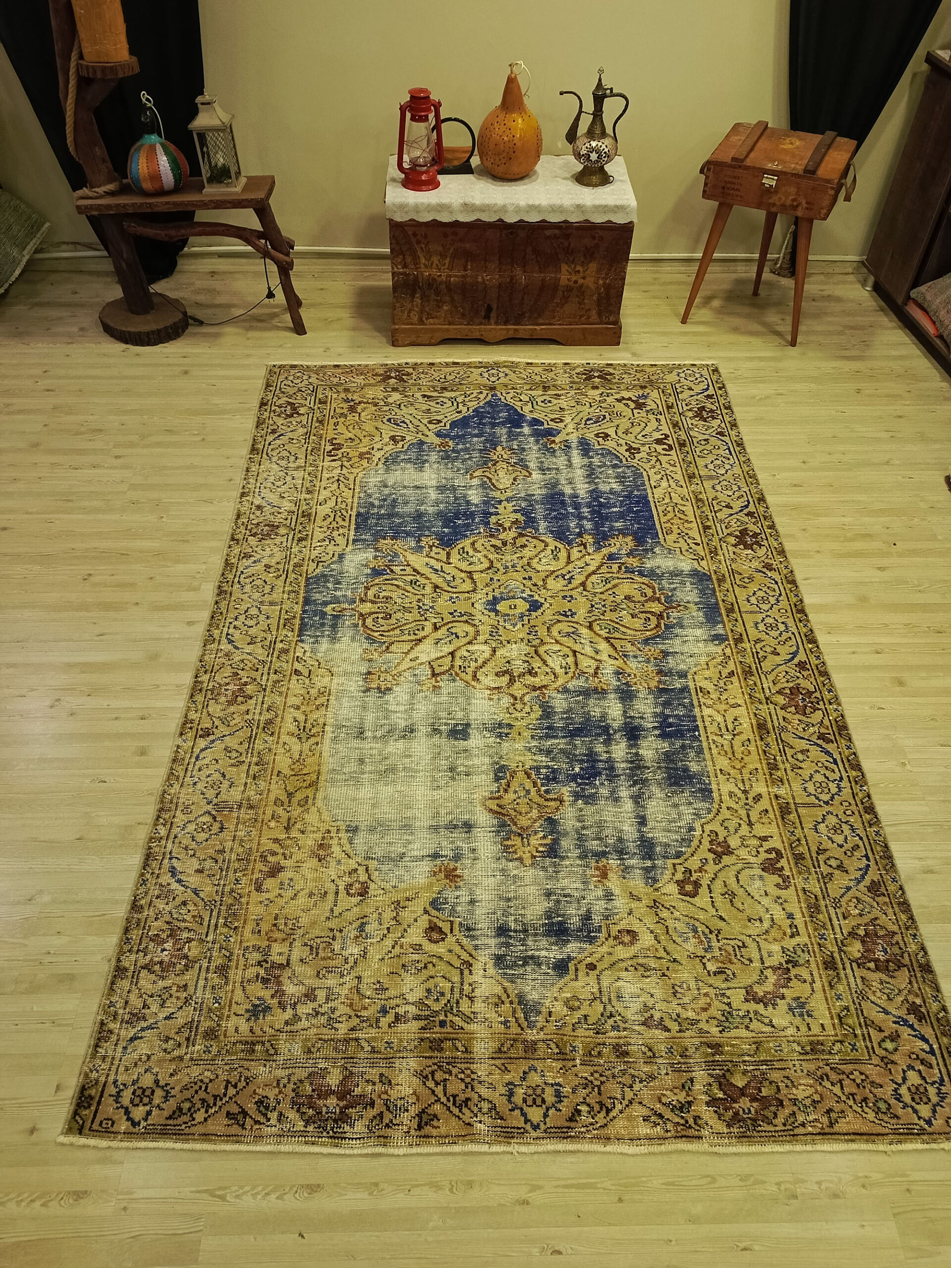 Kök Boya El Dokuma Halısı 171x272 cm 10473 - Görsel 9