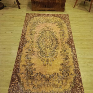 Geleneksel Vintage El Yapımı Halısı   114x205 cm 10474
