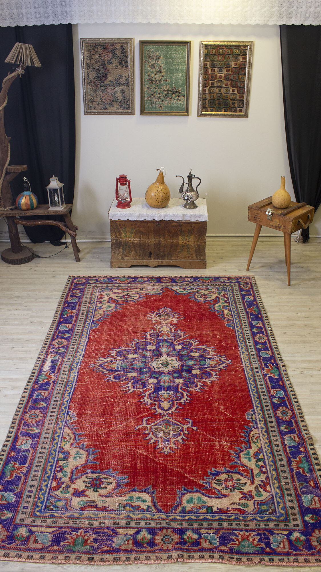 Klasik El Dokuma Halısı 172x270 cm 10489 - Görsel 6