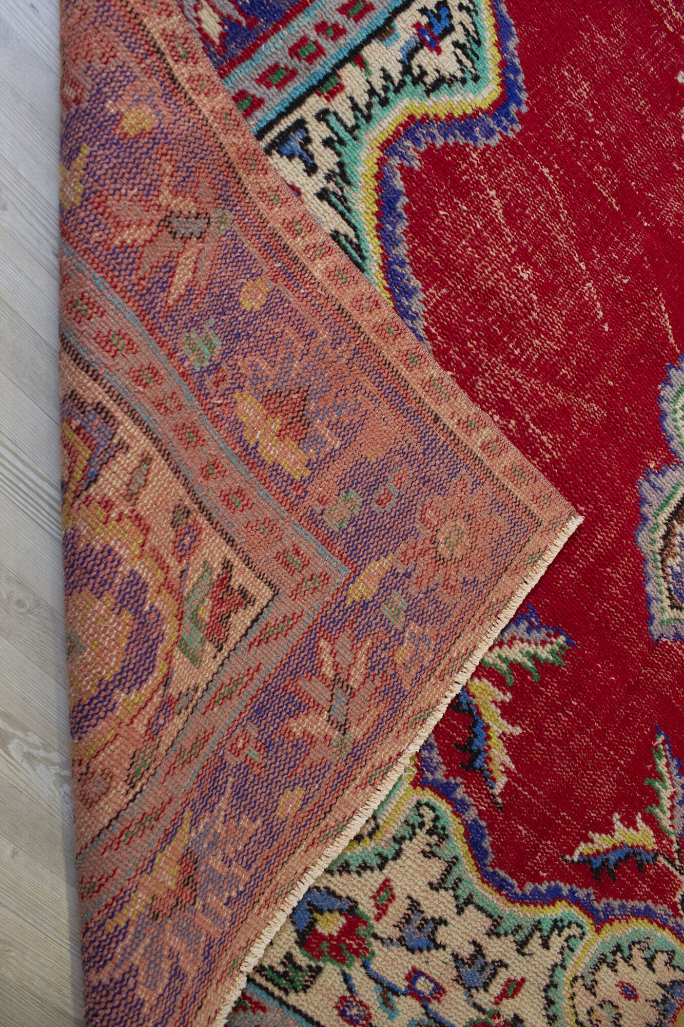 El İşçiliği Eskitme Halı 180x297 cm 10492 - Görsel 5