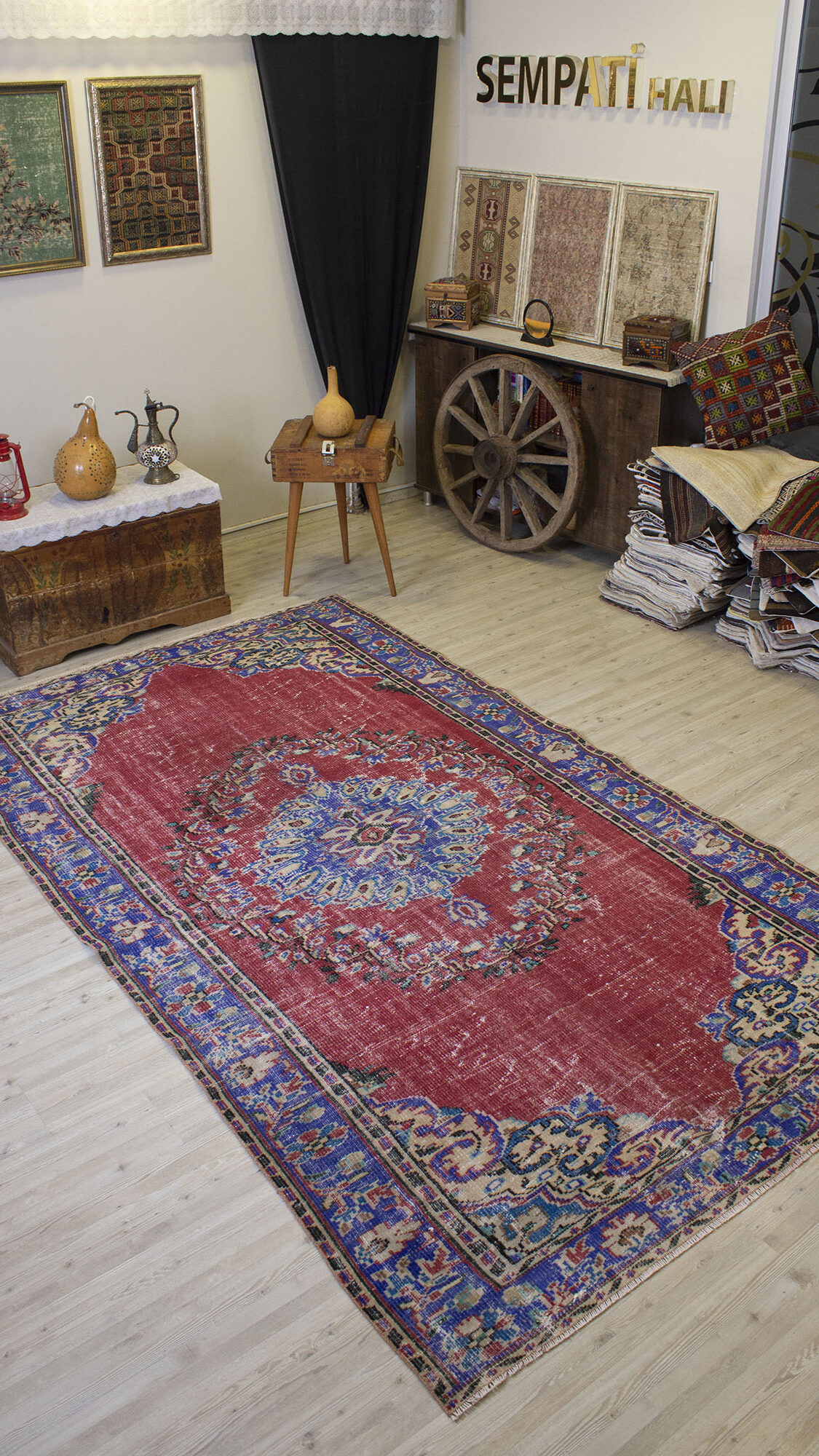 Anadolu Desenli Eskitme Halı   176x306 cm 10494