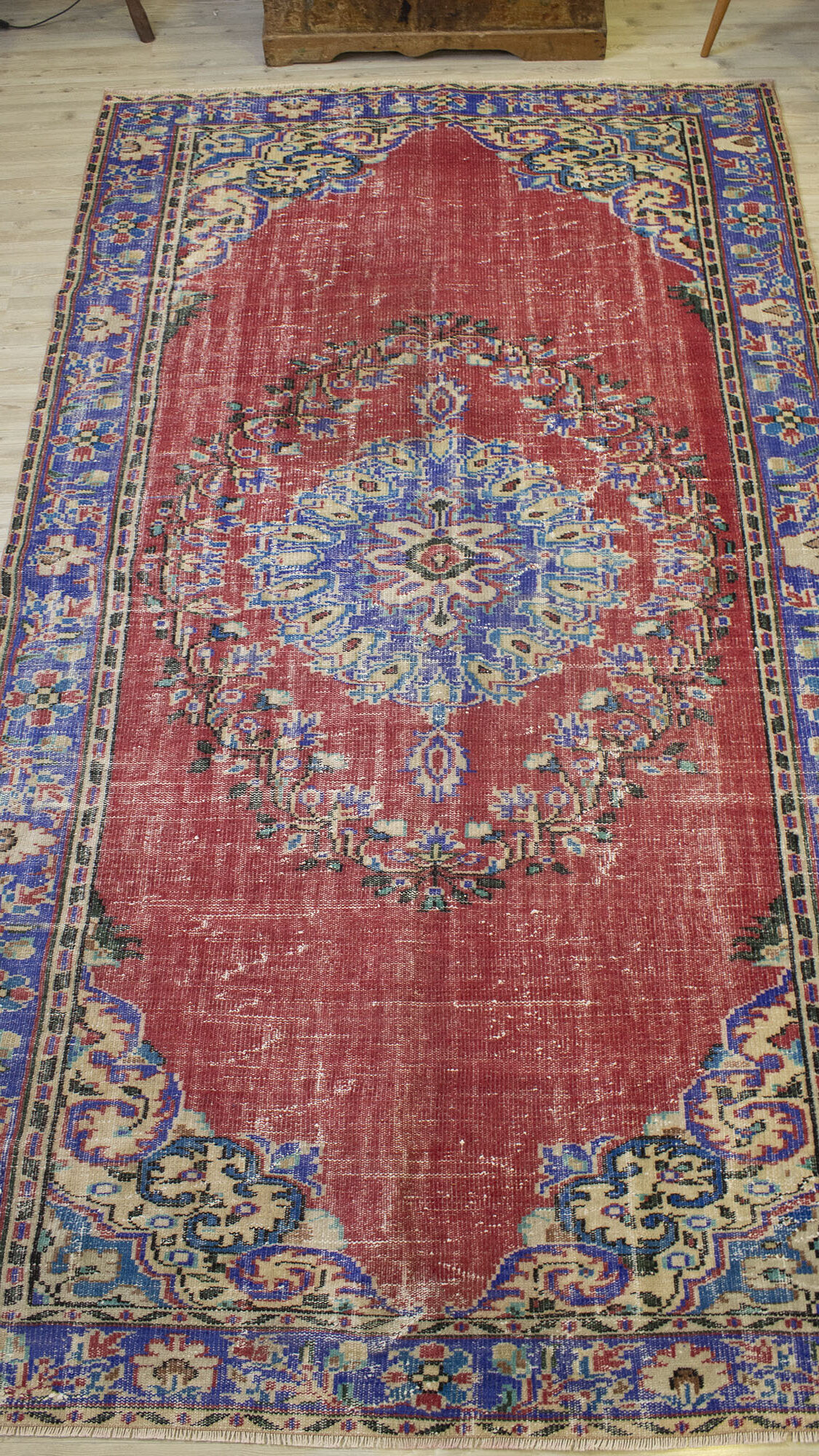 Anadolu Desenli Eskitme Halı 176x306 cm 10494 - Görsel 10