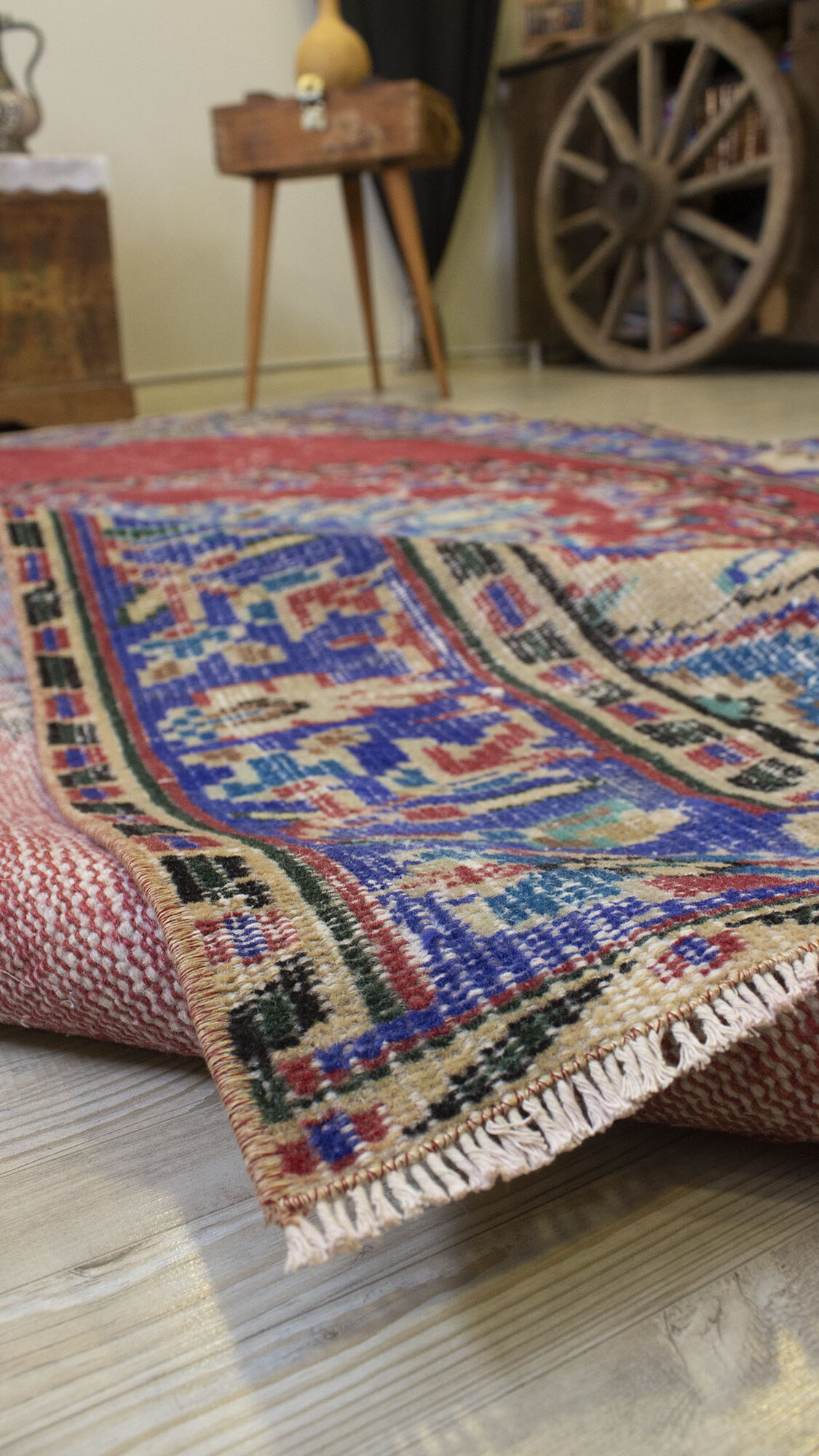 Anadolu Desenli Eskitme Halı 176x306 cm 10494 - Görsel 3