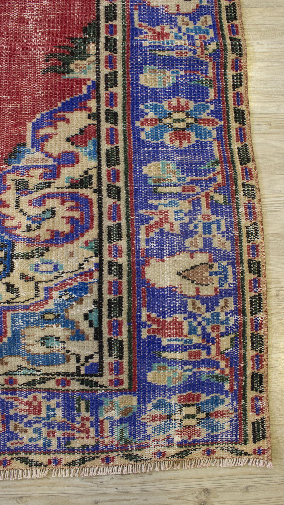 Anadolu Desenli Eskitme Halı 176x306 cm 10494 - Görsel 6