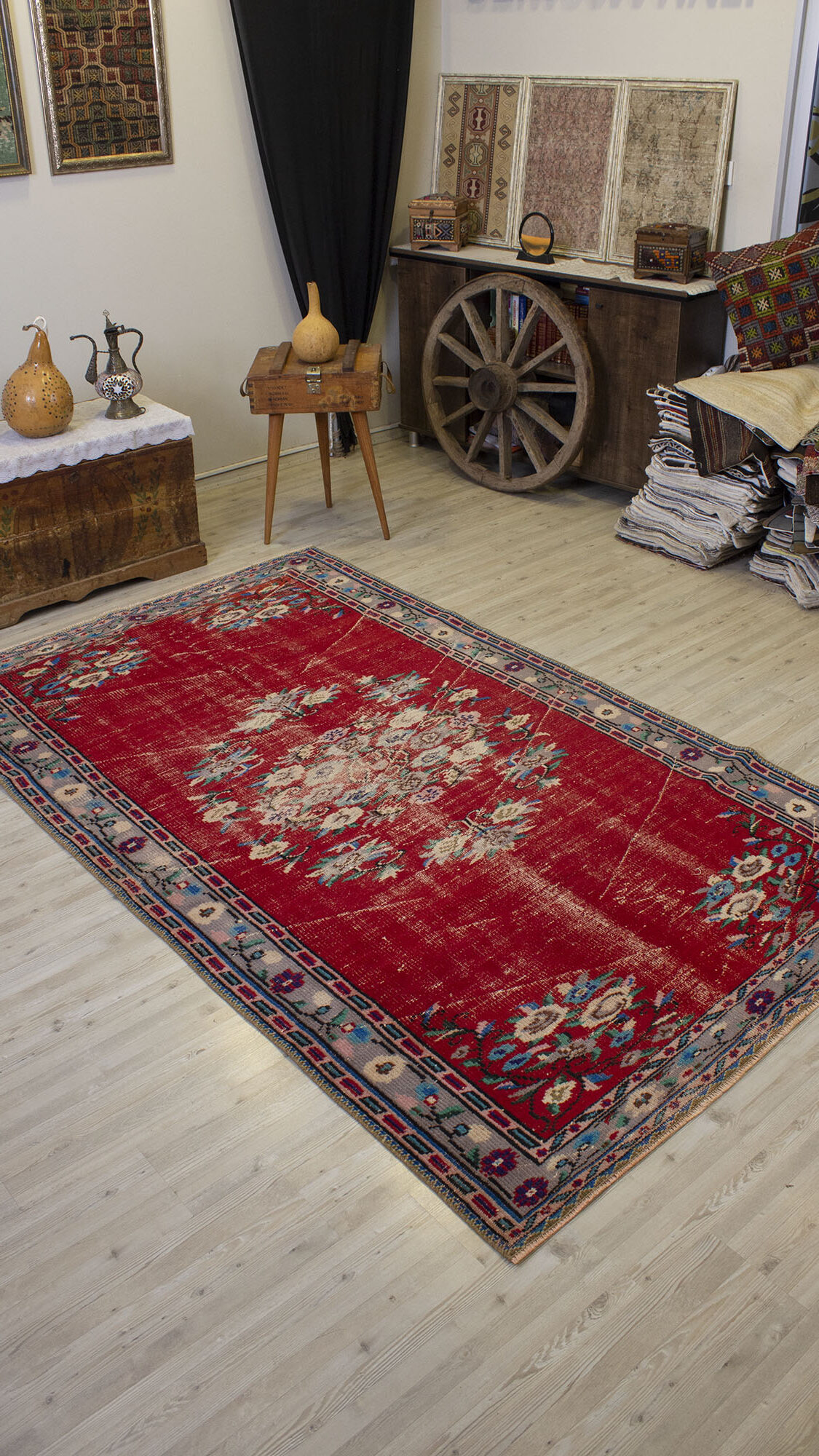 Doğal Dokuma Vintage Halı   152x258 cm 10496