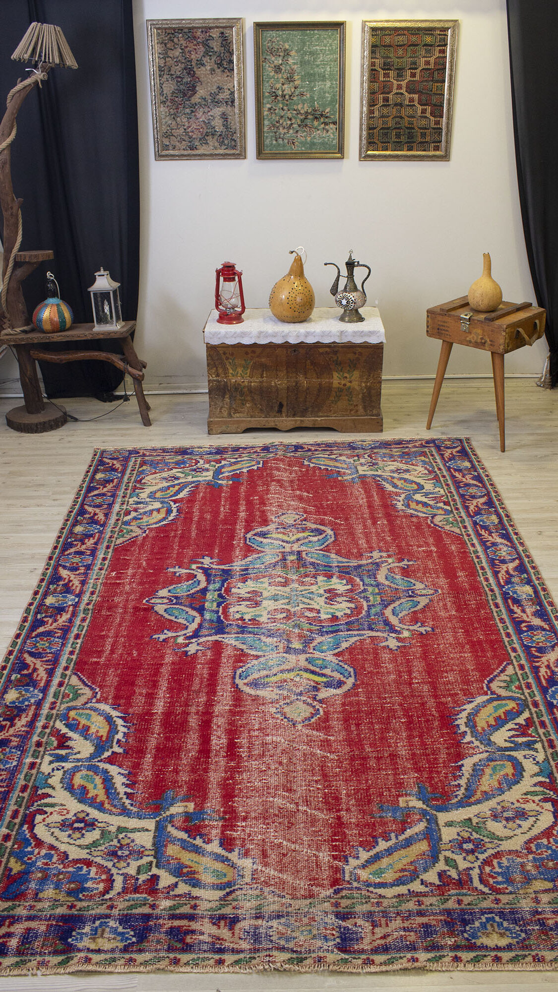 Kök Boya El Dokuma Halısı 185x275 cm 10498 - Görsel 10