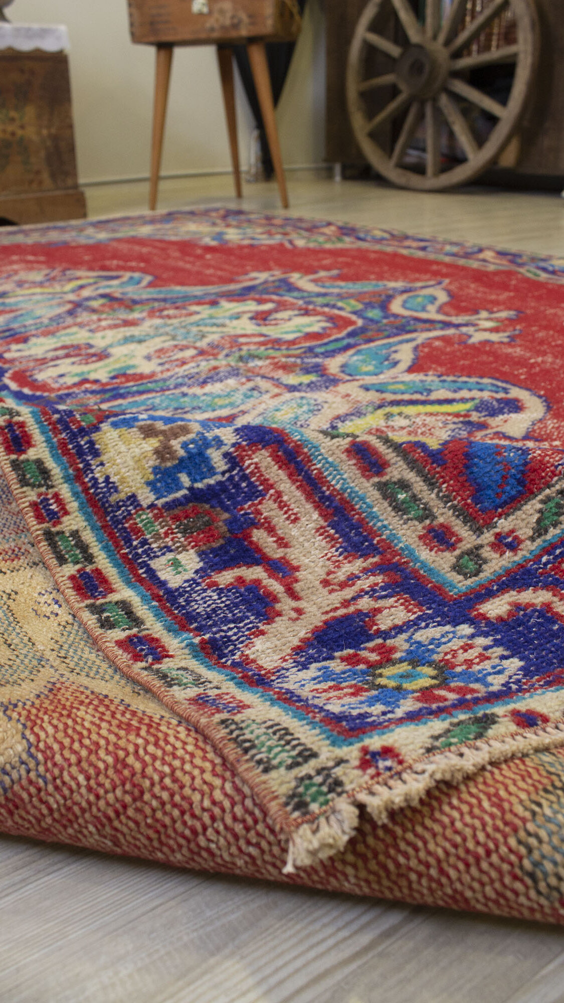 Kök Boya El Dokuma Halısı 185x275 cm 10498 - Görsel 4