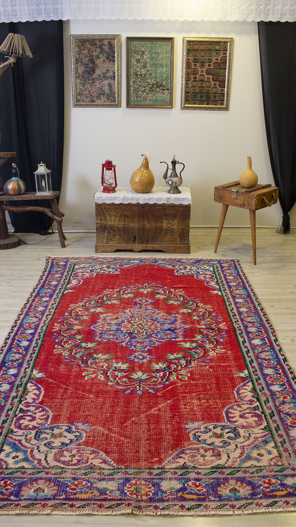 El Yapımı Vintage Halı   172x264 cm 10501
