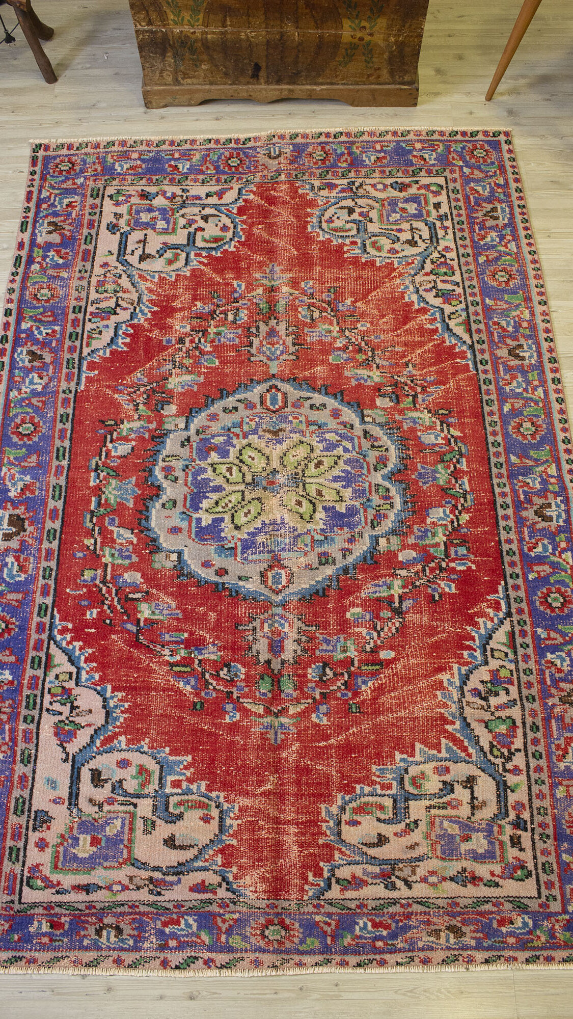 El Yapımı Eskitme Halı   164x239 cm 10502