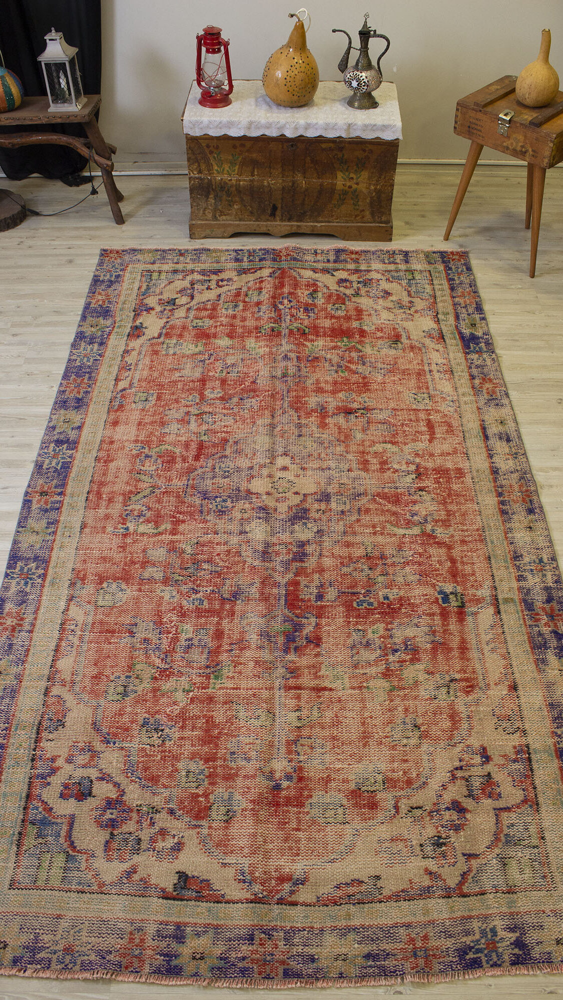 Geçmişin İzleri Vintage Halı   166x284 cm 10504