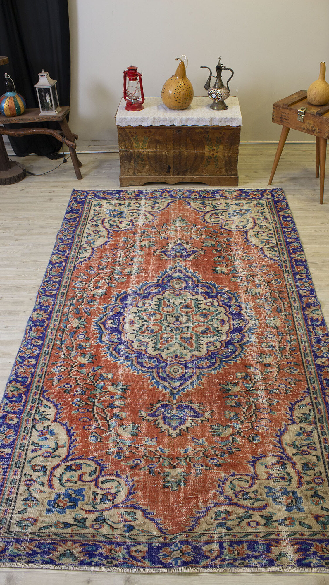 Yüzyıllık Sanat Eskitme Halısı   159x266 cm 10506