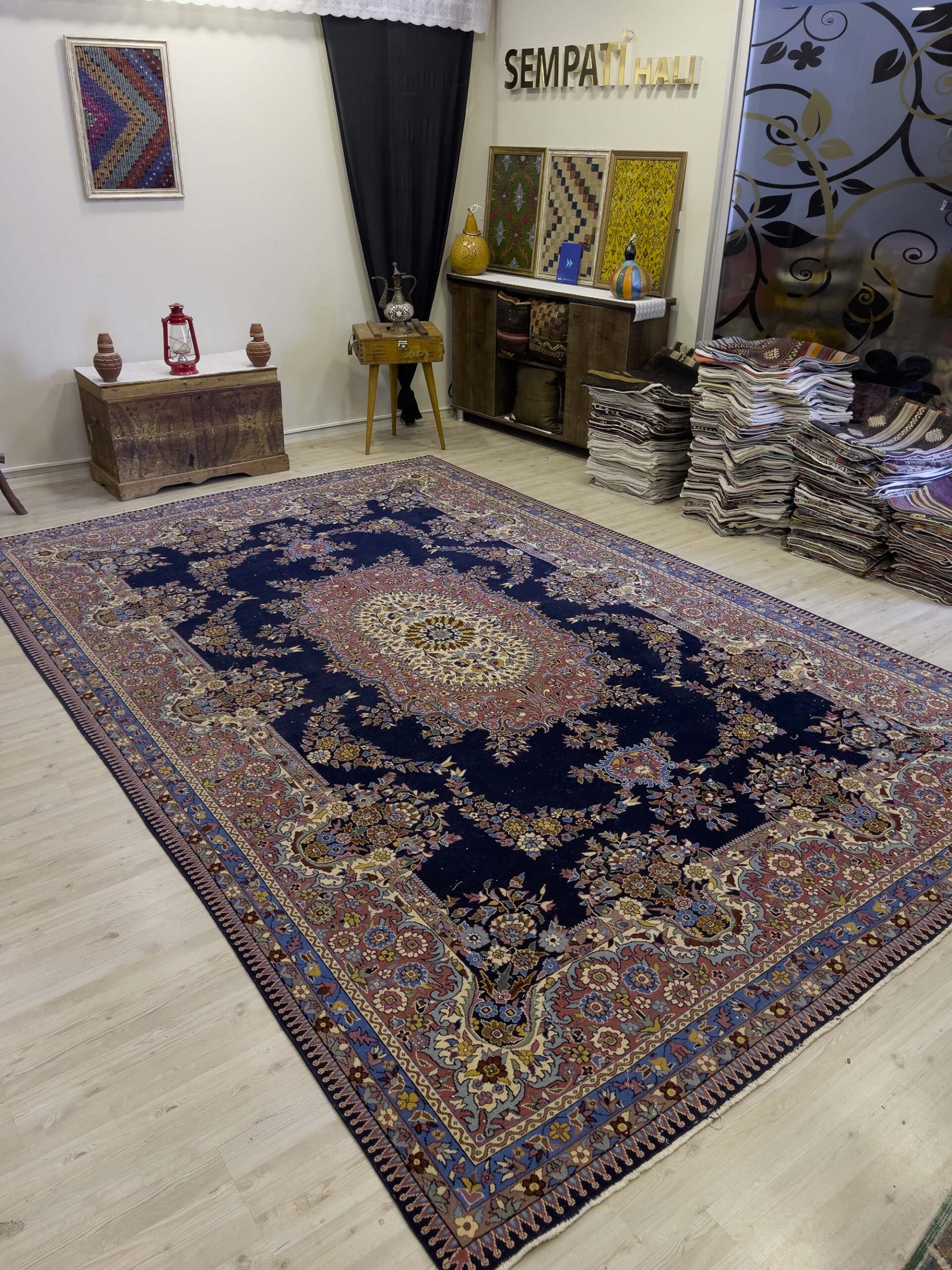 Eskitme Yün Halısı   244x372 cm 2900