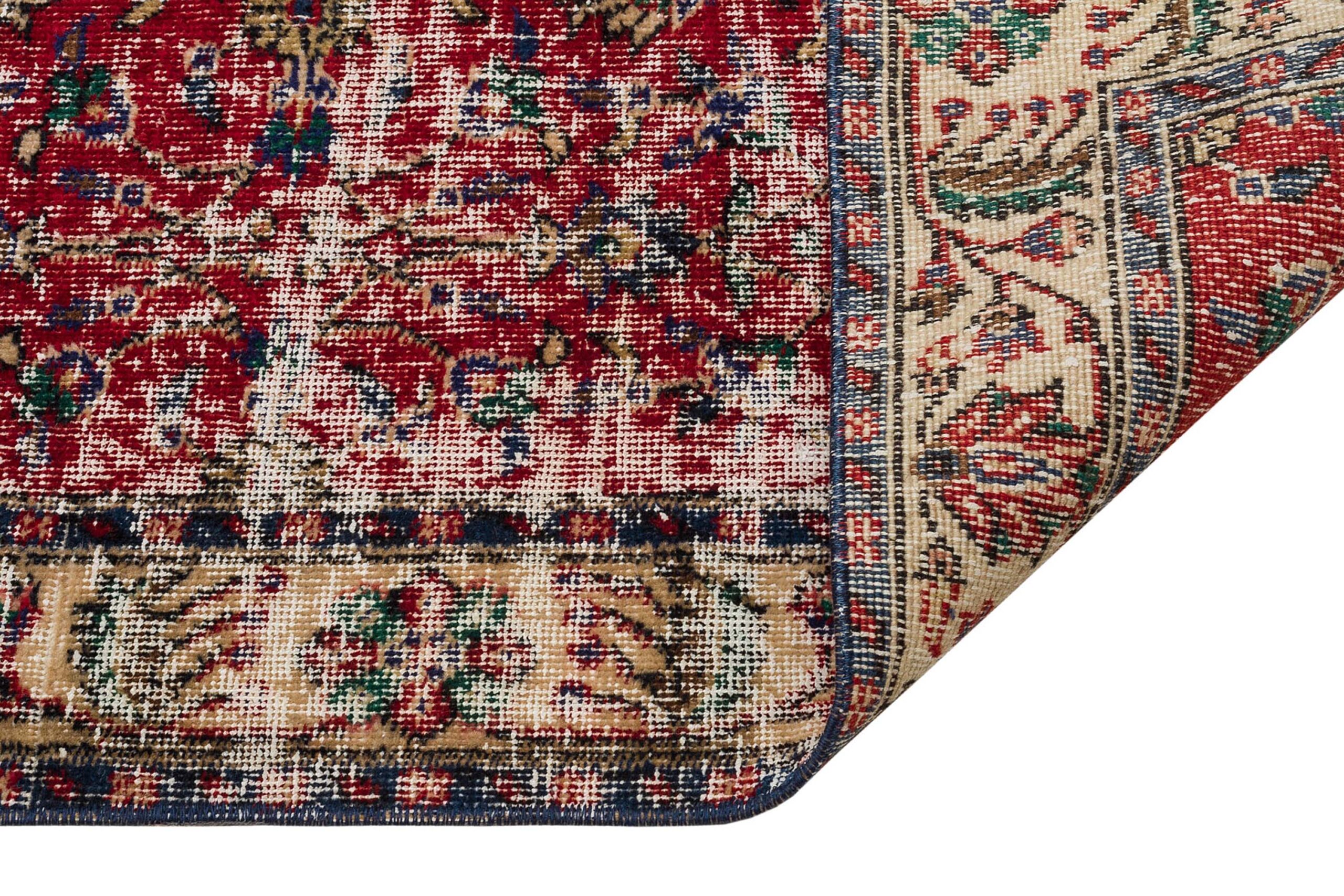 Geleneksel Vintage El Yapımı Halısı 142x272 cm 9096 - Görsel 6