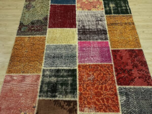 Antika Görünümlü Patchwork Halı 230 x 160 cm 6521