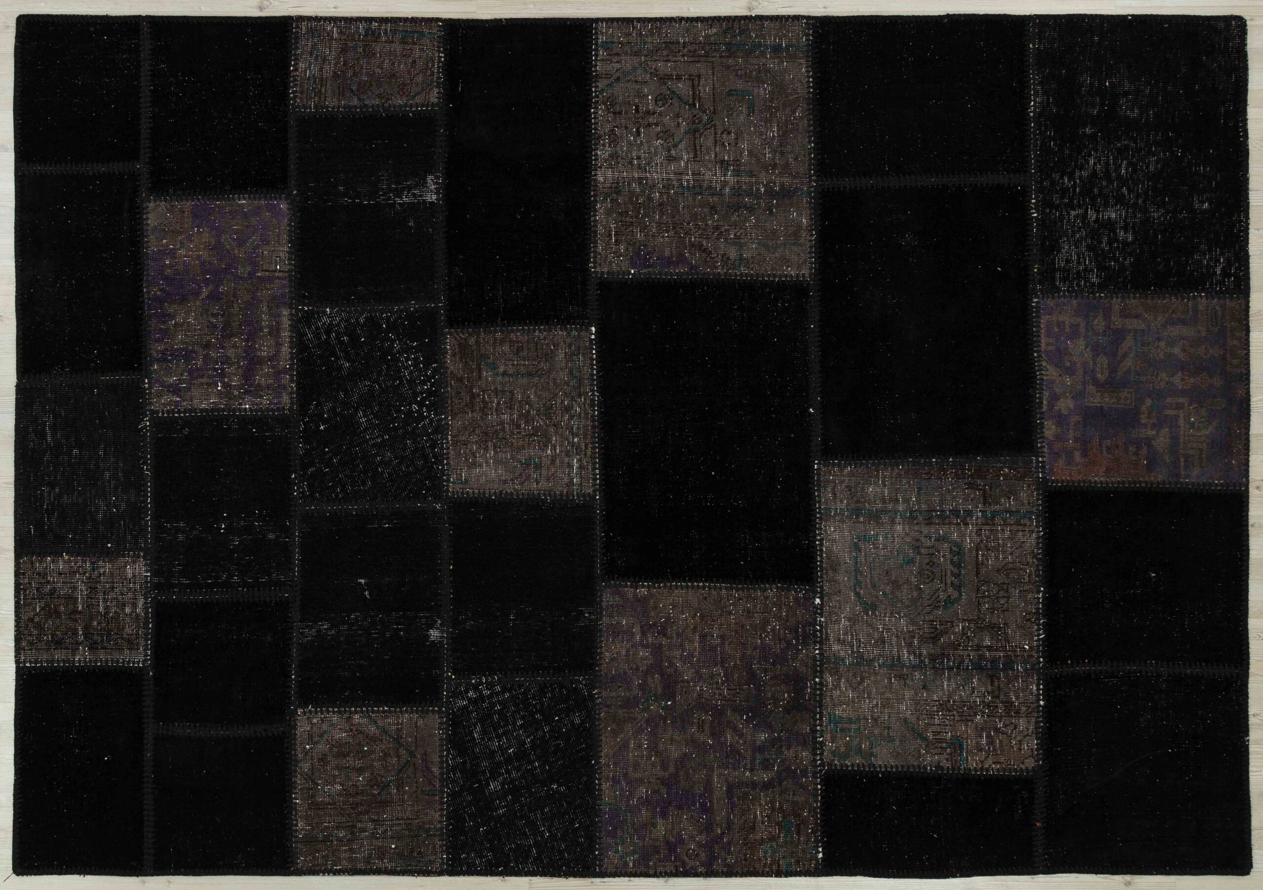 Anadolu Desenli Eskitme Patchwork Halı 160x230 cm 5010 - Görsel 2